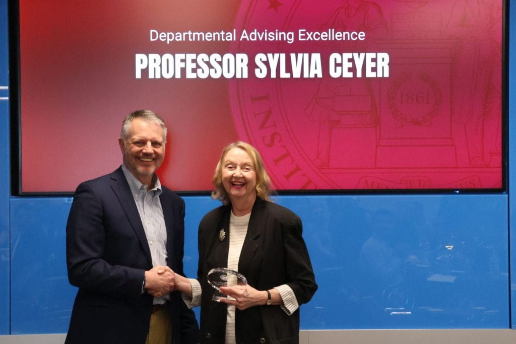 2026 Awards photo: Professor Sylvia Ceyer